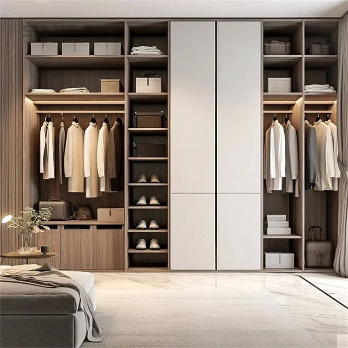 Open Closet Systems With Drawers