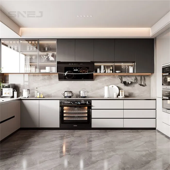 Moderné kuchynské základné skrinky